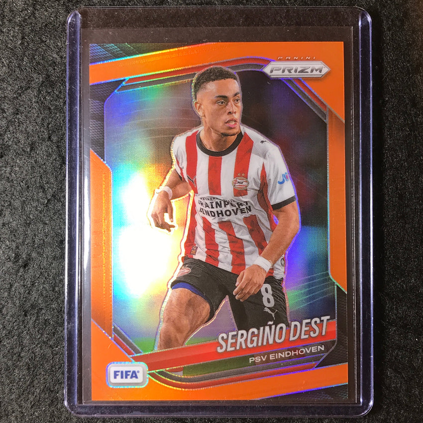 2025-26 Prizm FIFA SERGINO DEST Orange Prizm /125 #274