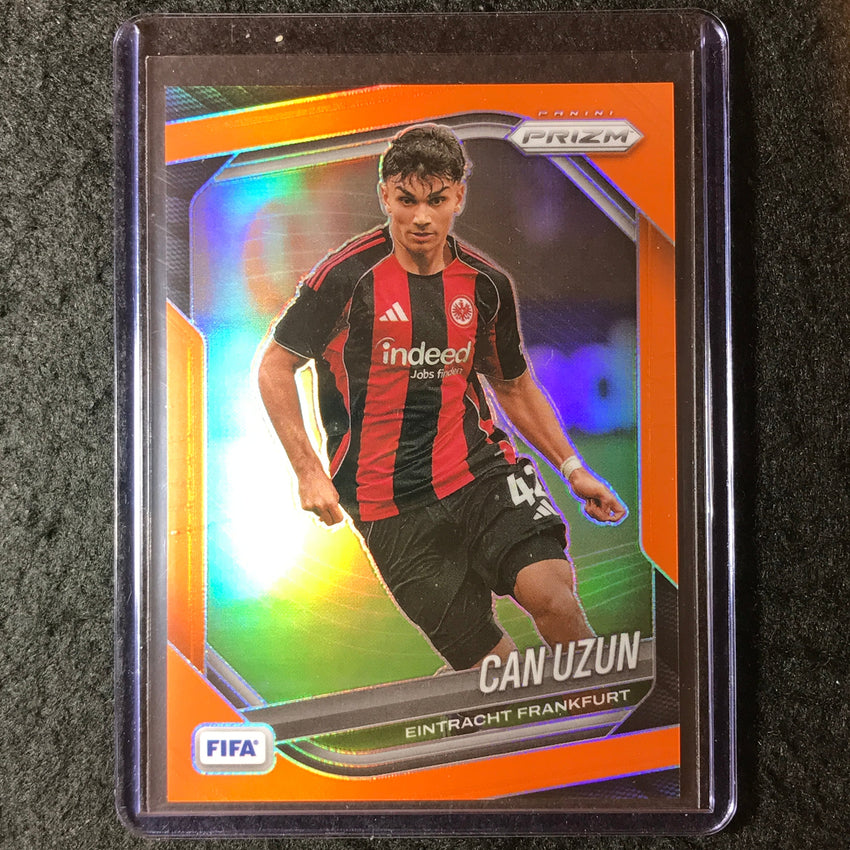 2025-26 Prizm FIFA CAN UZUN Orange Prizm /125 #299