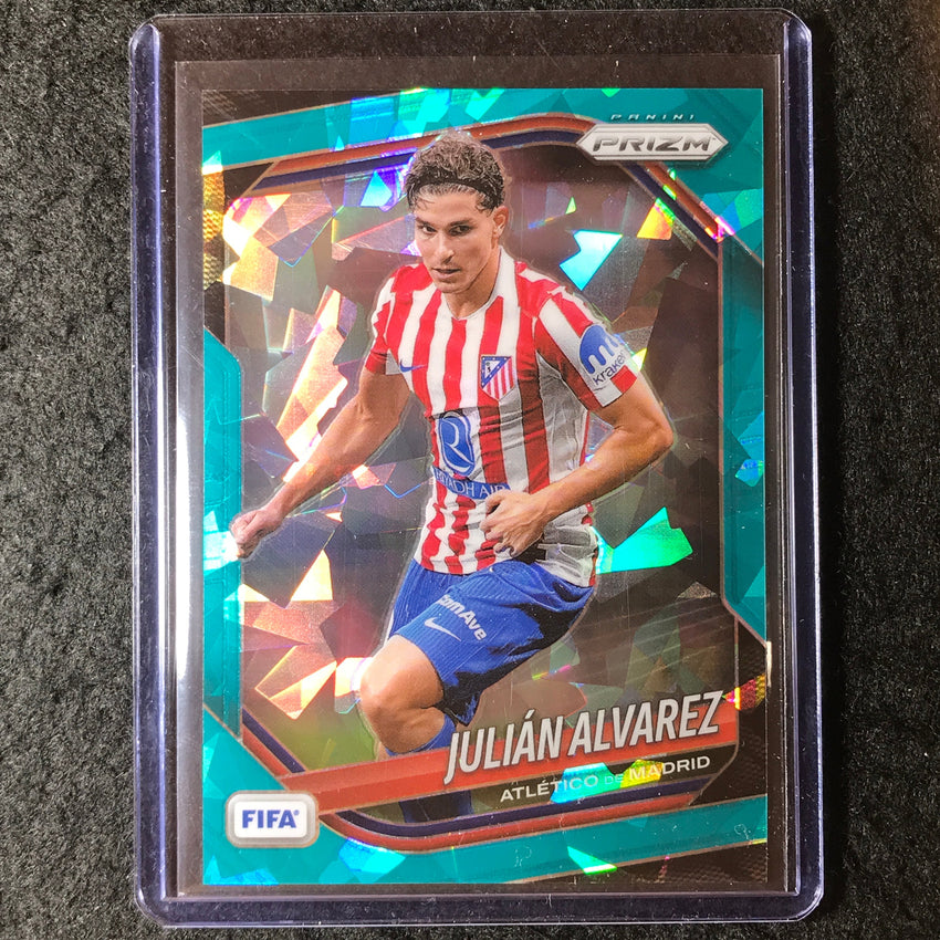 2025-26 Prizm FIFA JULIAN ALVAREZ Teal Ice 60/99 #1