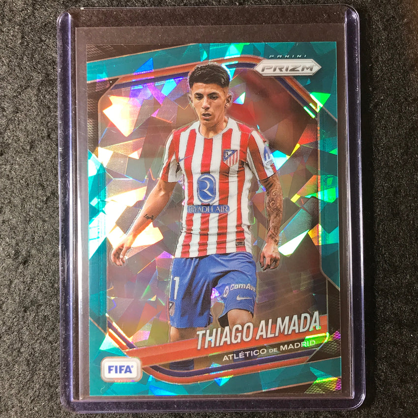 2025-26 Prizm FIFA THIAGO ALMADA Teal Ice 92/99 #12