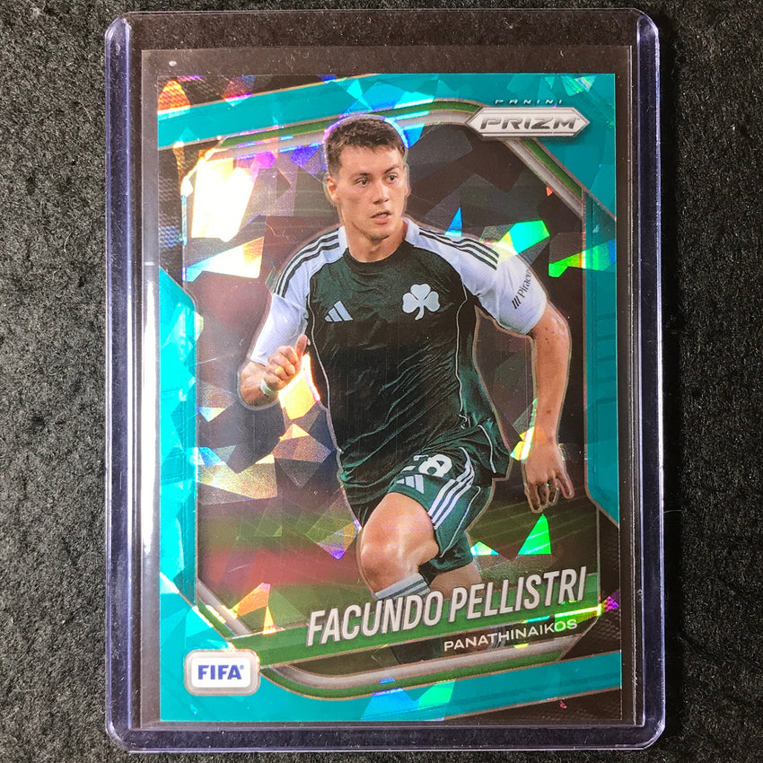 2025-26 Prizm FIFA FACUNDO PELLISTRI Teal Ice 58/99 #60
