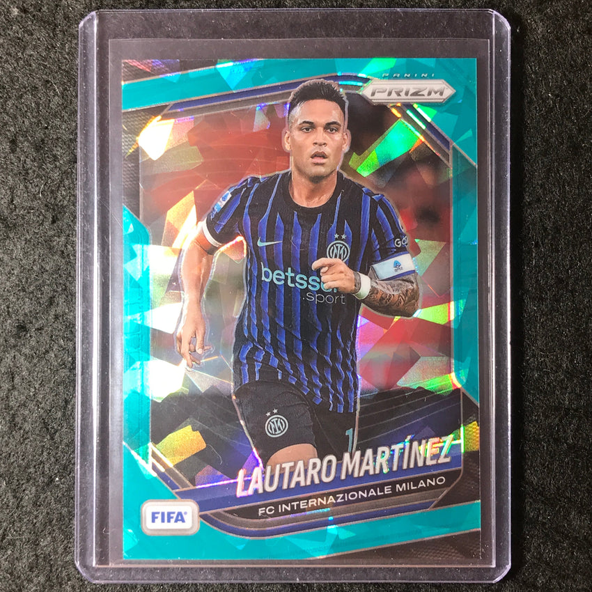 2025-26 Prizm FIFA LAUTARO MARTINEZ Teal Ice 28/99 #75