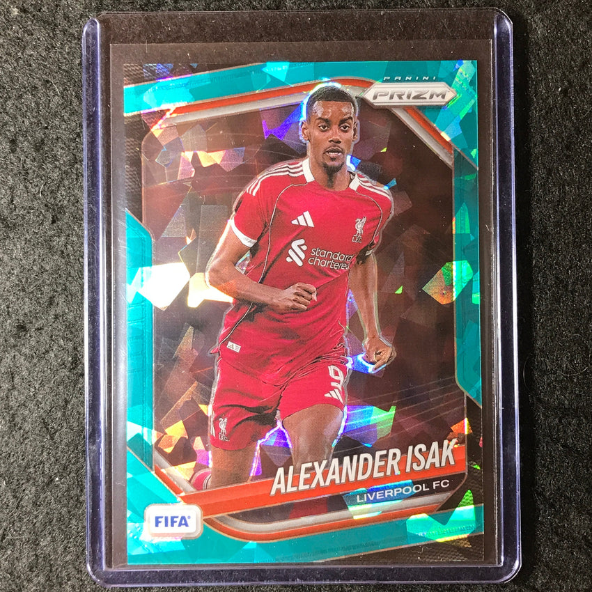 2025-26 Prizm FIFA ALEXANDER ISAK Teal Ice 40/99 #101