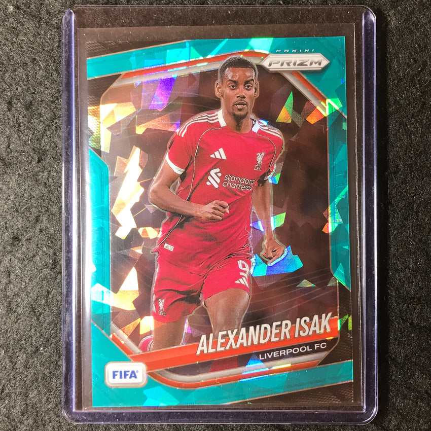 2025-26 Prizm FIFA ALEXANDER ISAK Teal Ice 48/99 #101
