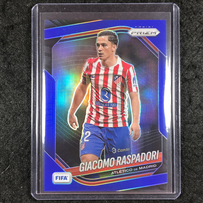 2025-26 Prizm FIFA GIACOMO RASPADORI Blue Prizm /199 #8
