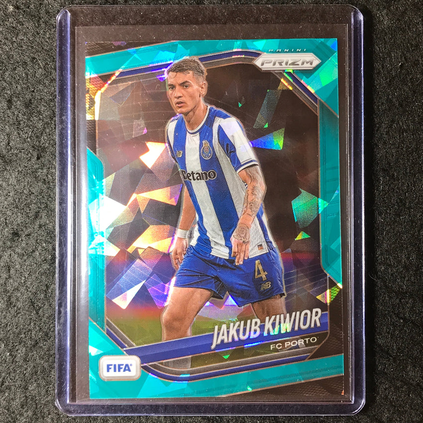 2025-26 Prizm FIFA JAKUB KIWIOR Teal Ice 97/99 #114