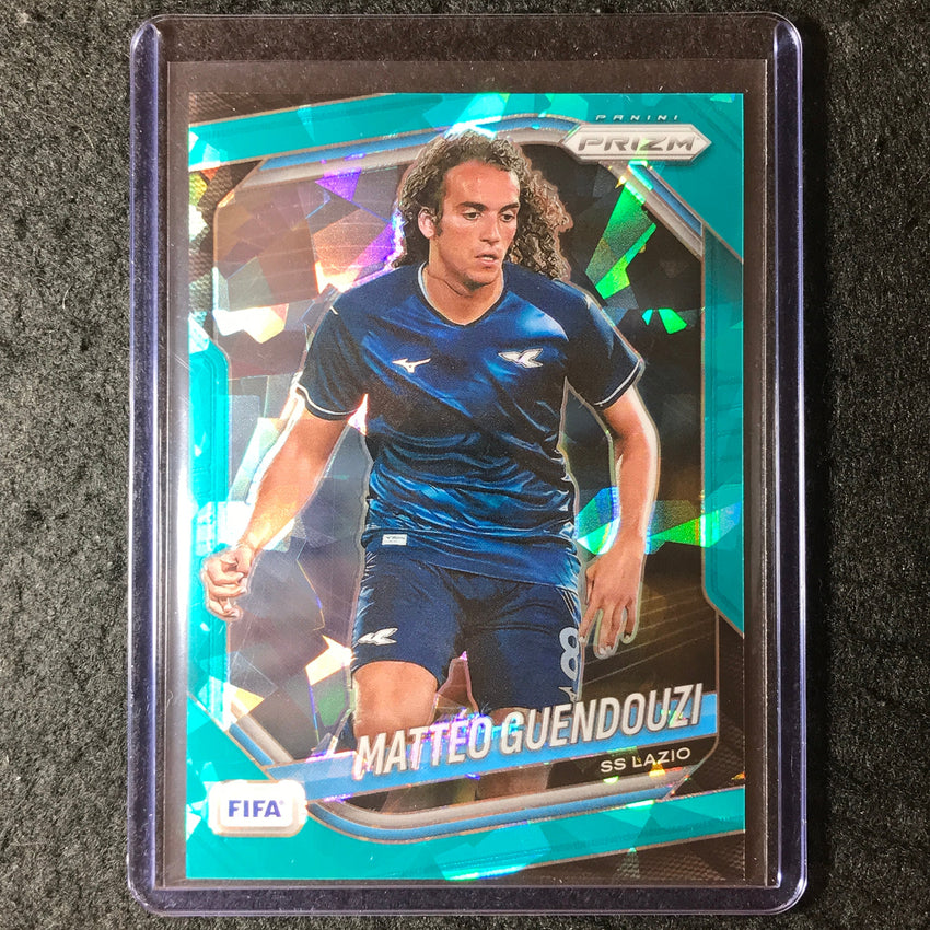 2025-26 Prizm FIFA MATTEO GUENDOUZI Teal Ice 93/99 #118