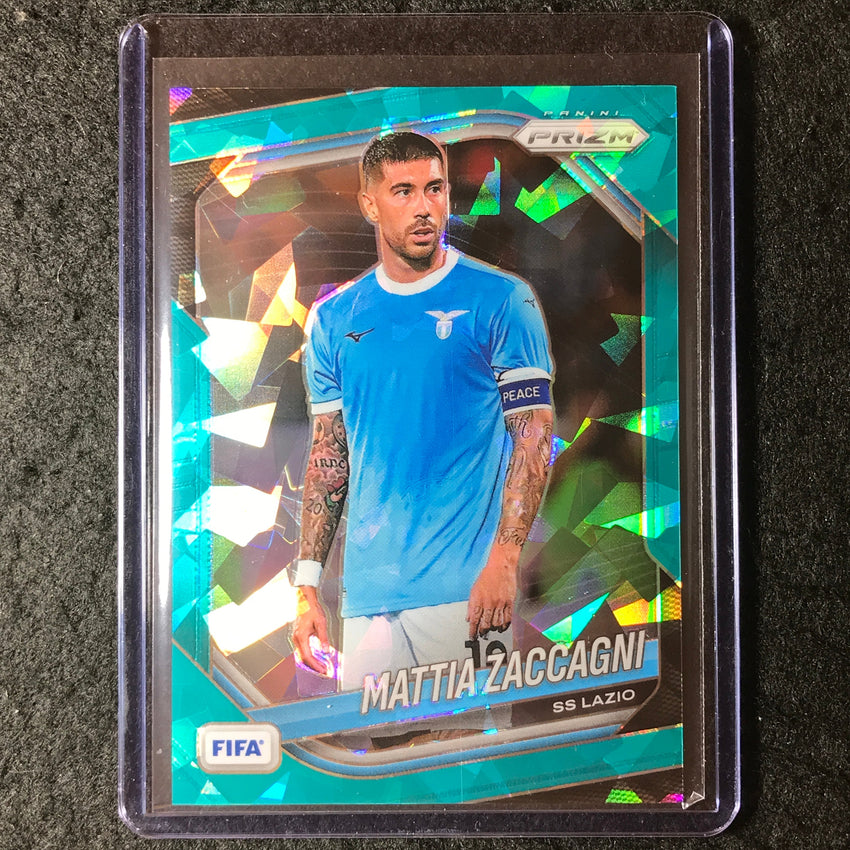 2025-26 Prizm FIFA MATTIA ZACCAGNI Teal Ice 86/99 #120