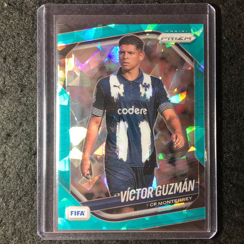 2025-26 Prizm FIFA VICTOR GUZMAN Teal Ice 43/99 #137