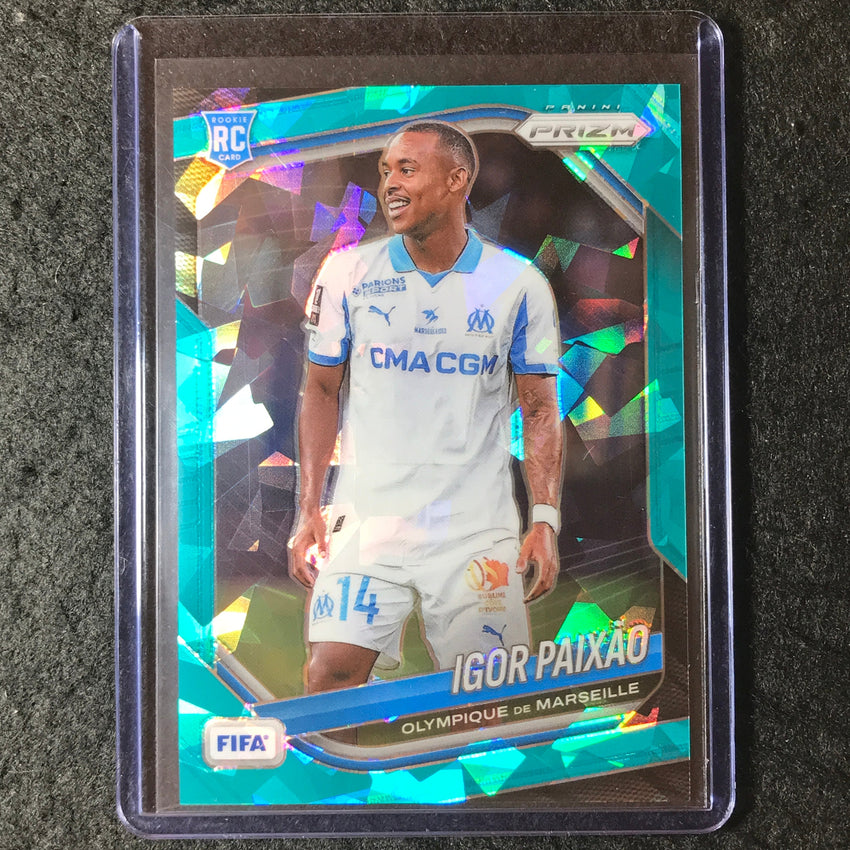 2025-26 Prizm FIFA IGOR PAIXAO Rookie Teal Ice 87/99 #146