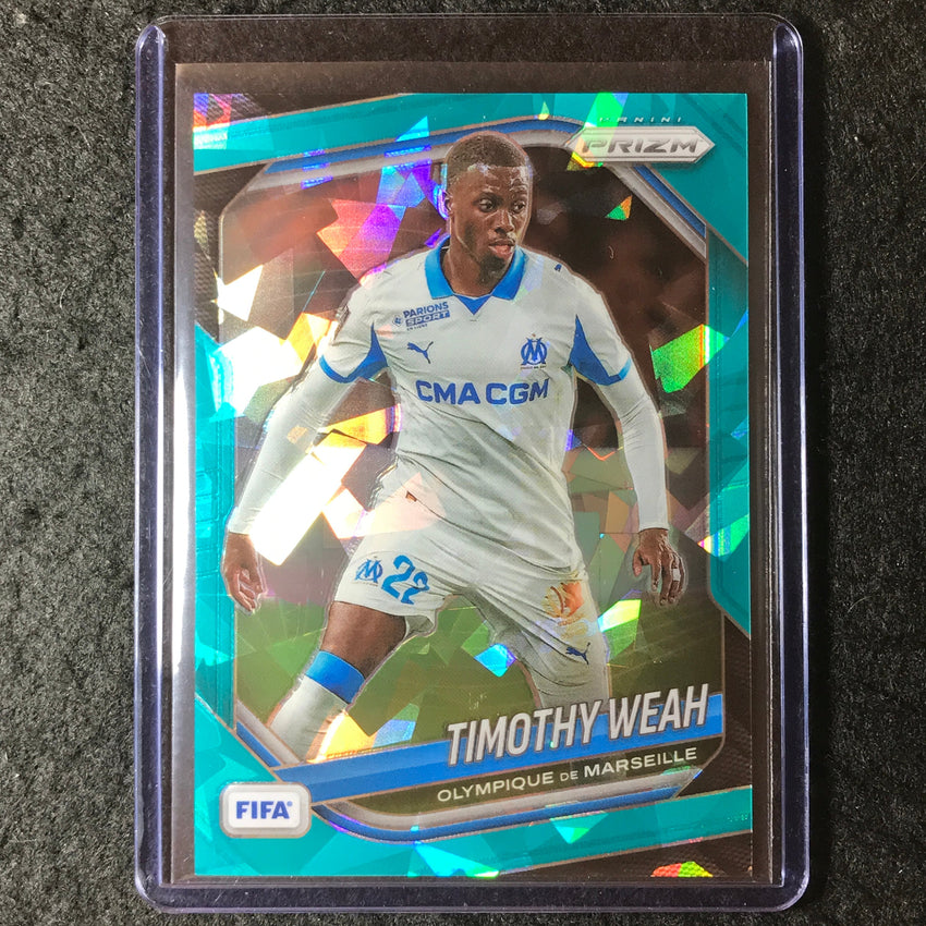 2025-26 Prizm FIFA TIMOTHY WEAH Teal Ice 23/99 #147