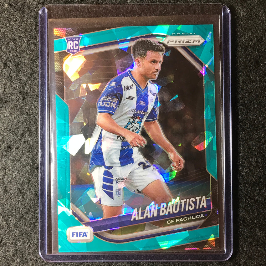 2025-26 Prizm FIFA ALAN BAUTISTA Rookie Teal Ice 15/99 #152