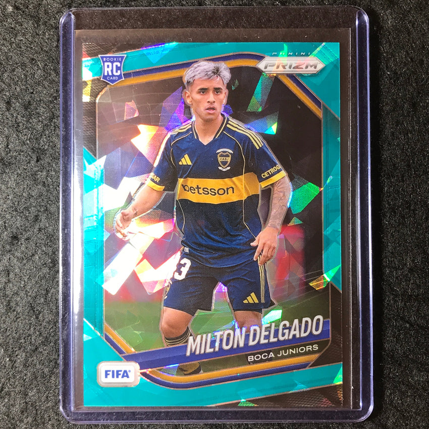 2025-26 Prizm FIFA MILTON DELGADO Rookie Teal Ice 40/99 #175