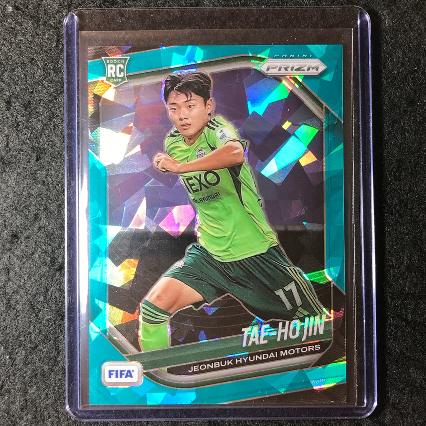 2025-26 Prizm FIFA TAE-HO JIN Rookie Teal Ice 1/99 #202
