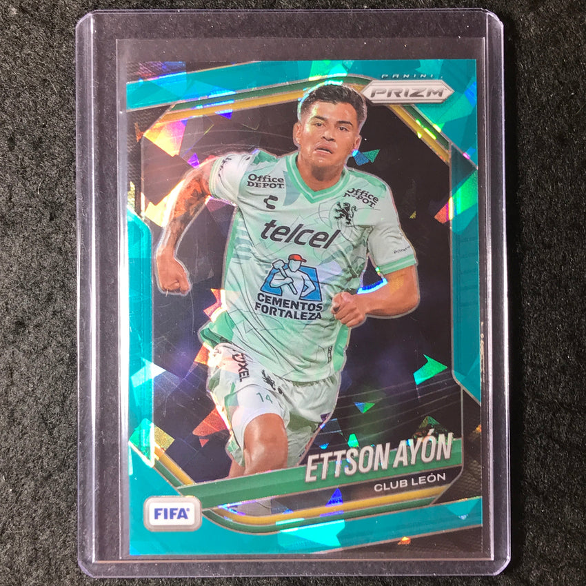 2025-26 Prizm FIFA ETTSON AYON Teal Ice 41/99 #206