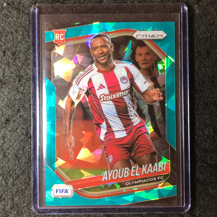 2025-26 Prizm FIFA AYOUB EL KAABI Rookie Teal Ice 2/99 #213