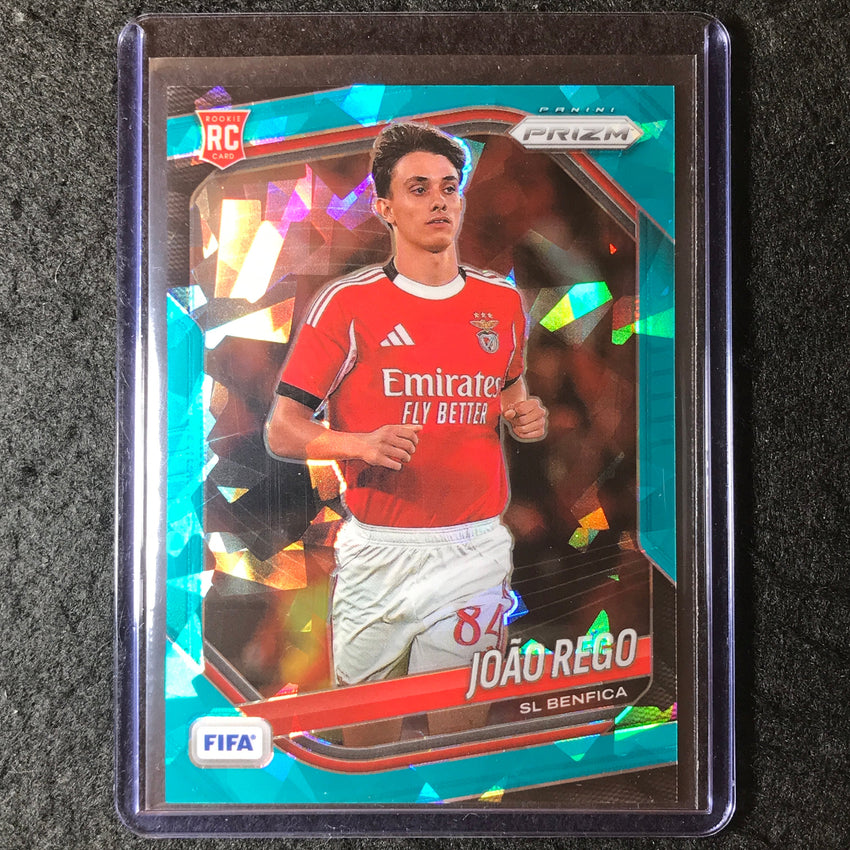 2025-26 Prizm FIFA JOAO REGO Rookie Teal Ice 66/99 #227