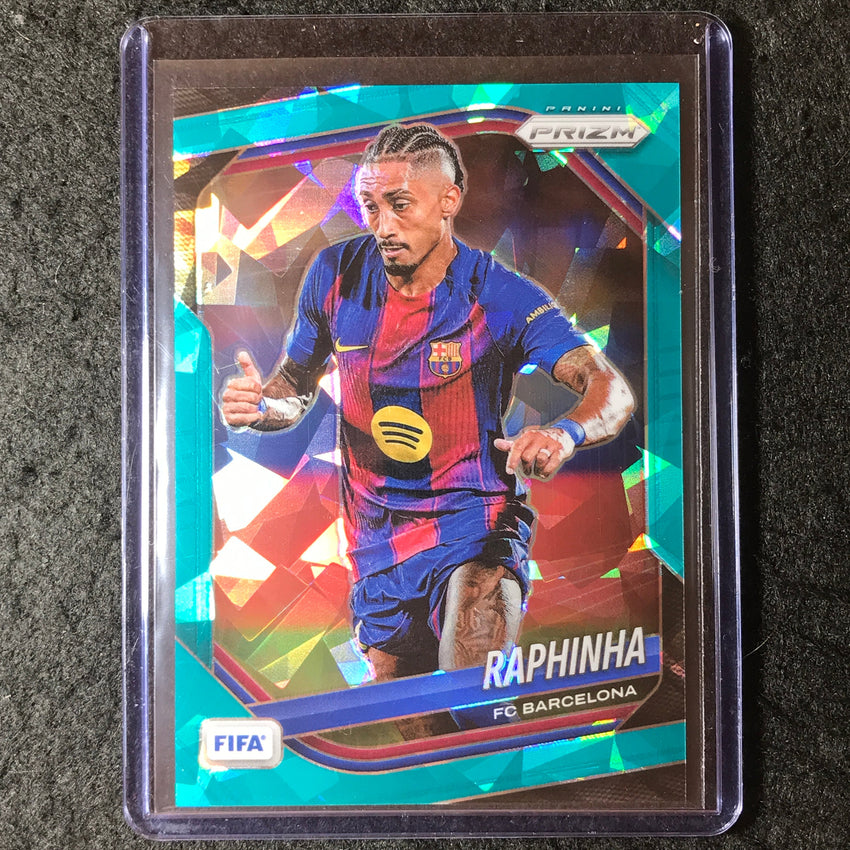 2025-26 Prizm FIFA RAPHINHA Teal Ice 36/99 #243