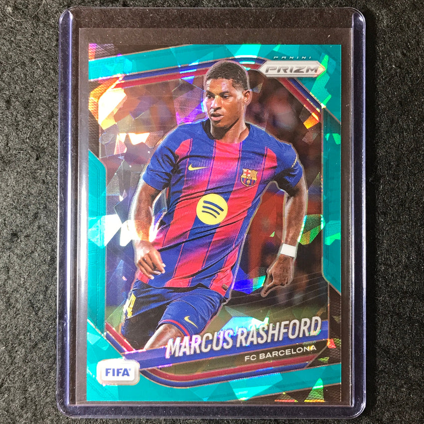 2025-26 Prizm FIFA MARCUS RASHFORD Teal Ice 42/99 #254