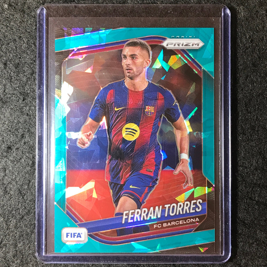 2025-26 Prizm FIFA FERRAN TORRES Teal Ice 18/99 #257