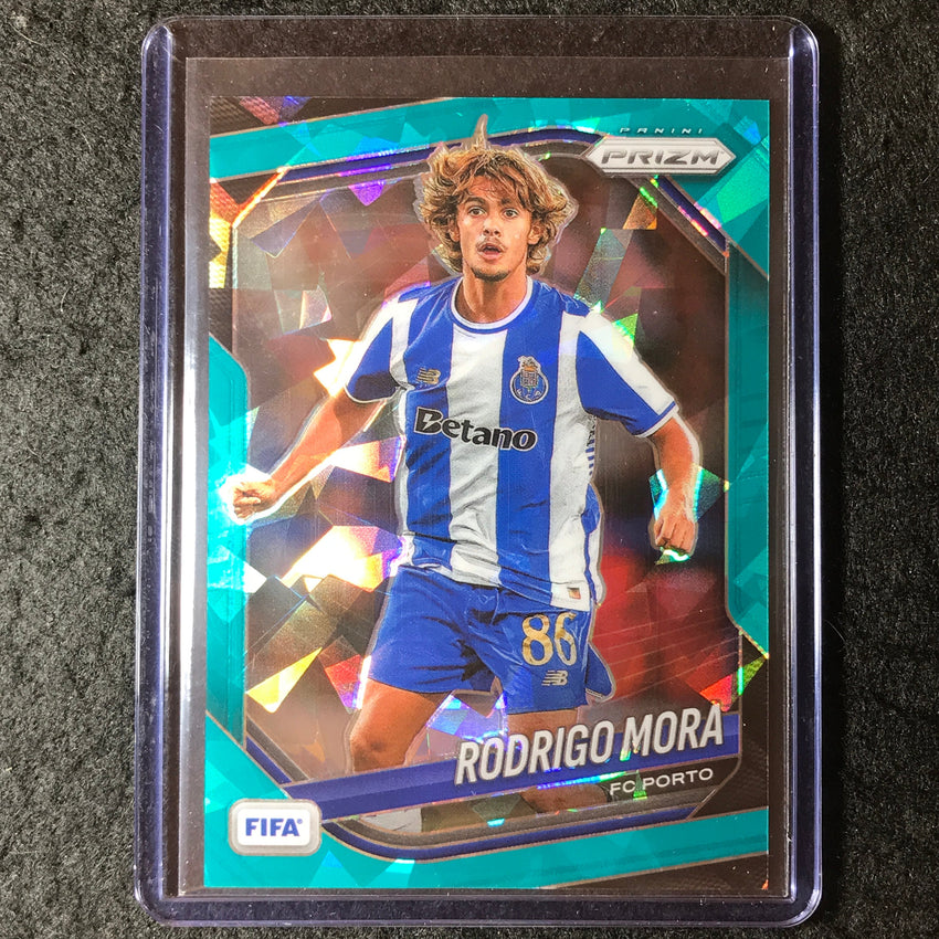 2025-26 Prizm FIFA RODRIGO MORA Teal Ice 16/99 #259