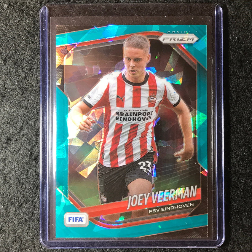 2025-26 Prizm FIFA JOEY VEERMAN Teal Ice 73/99 #273
