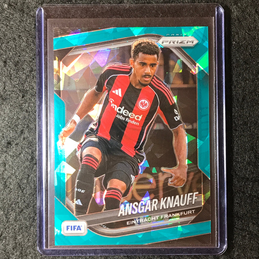 2025-26 Prizm FIFA ANSGAR KNAUFF Teal Ice 56/99 #296