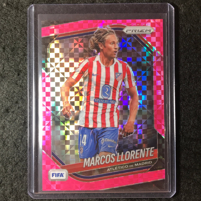 2025-26 Prizm FIFA MARCOS LLORENTE Pink Power 70/75 #9