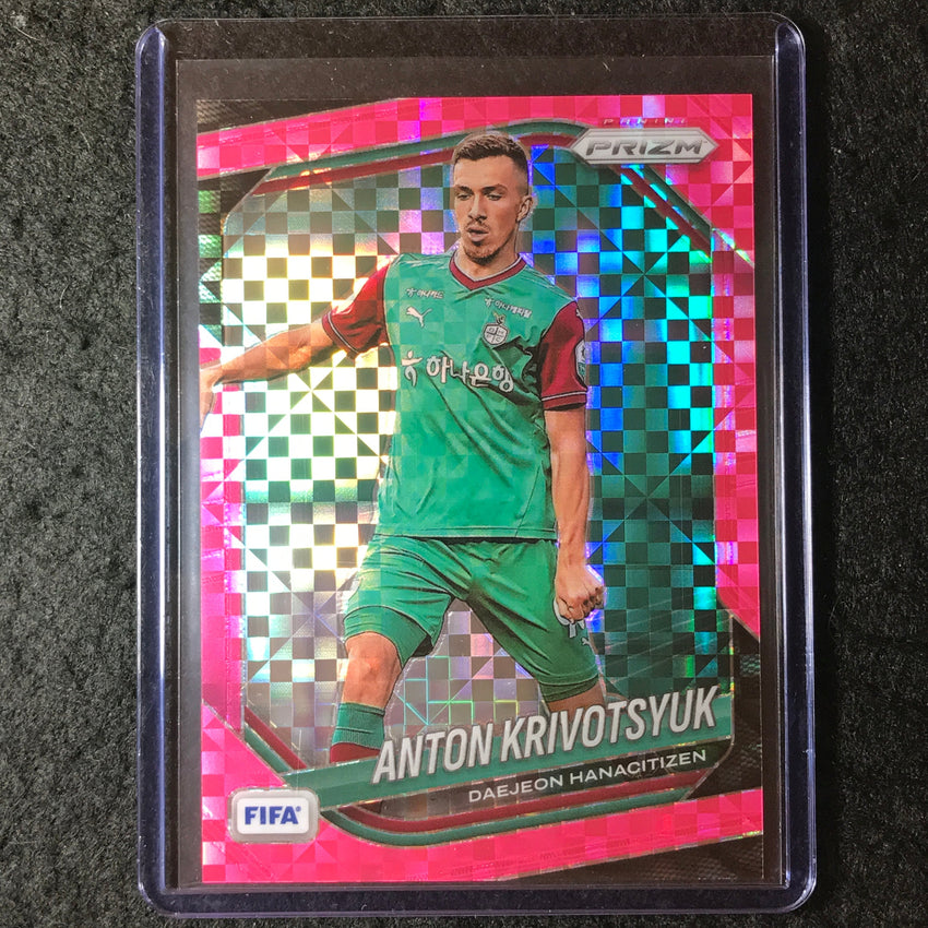 2025-26 Prizm FIFA ANTON KRIVOTSYUK Pink Power 21/75 #37