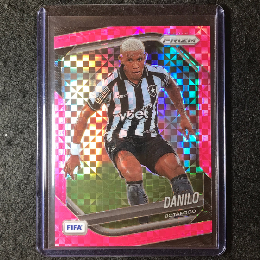 2025-26 Prizm FIFA DANILO Pink Power 58/75 #70
