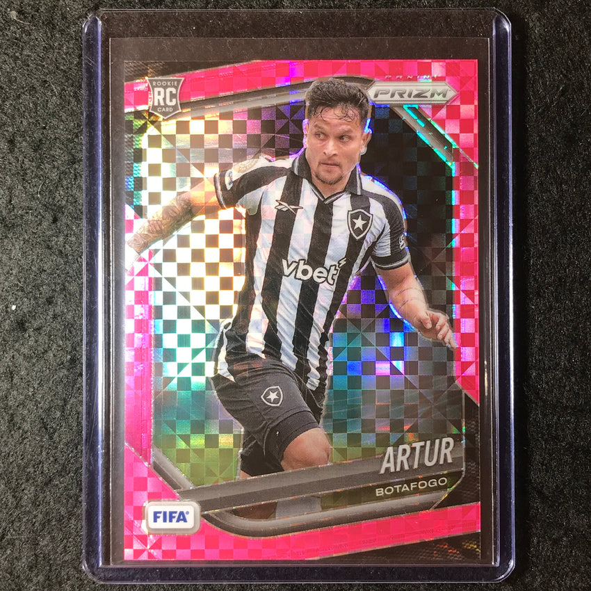 2025-26 Prizm FIFA ARTUR Rookie Pink Power 39/75 #74