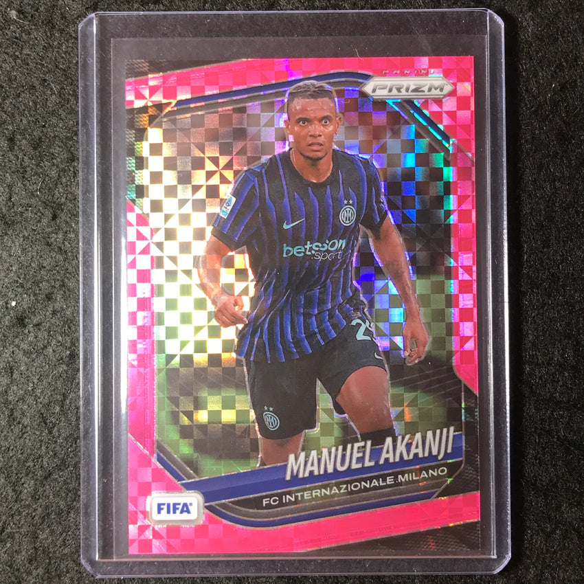2025-26 Prizm FIFA MANUEL AKANJI Pink Power 51/75 #84