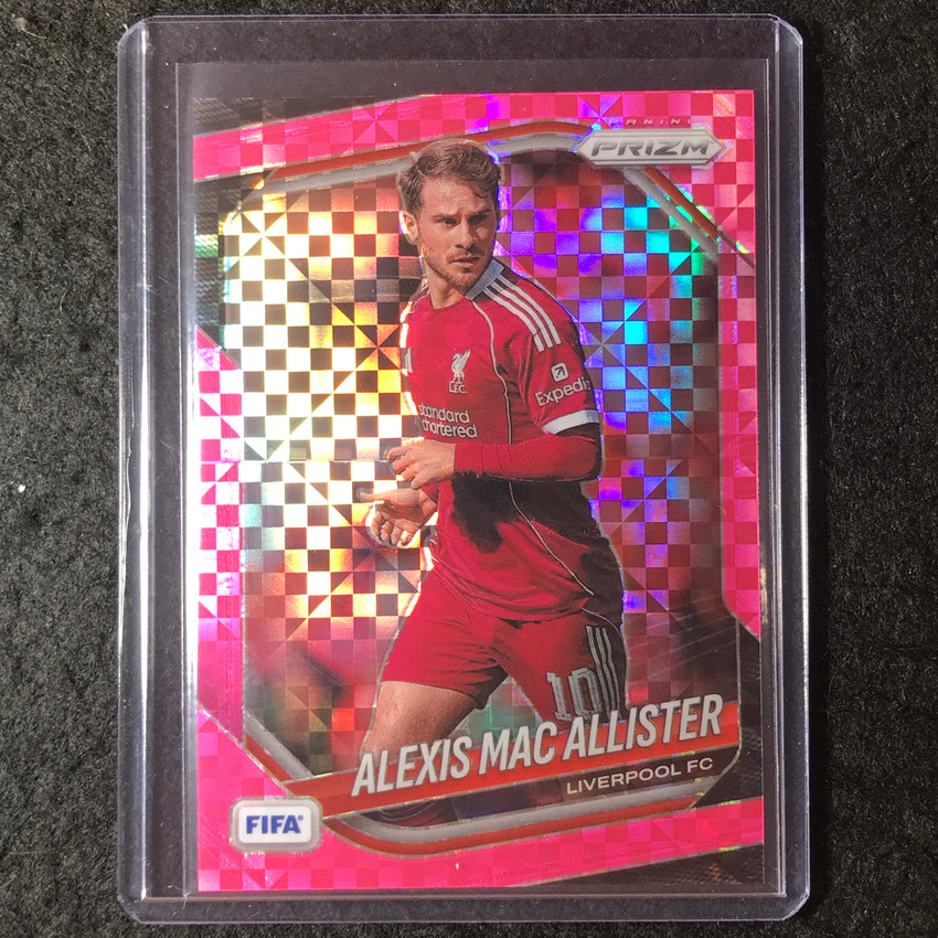 2025-26 Prizm FIFA ALEXIS MAC ALLISTER Pink Power 41/75 #91