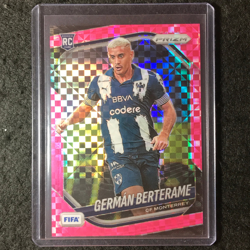 2025-26 Prizm FIFA GERMAN BERTERAME Rookie Pink Power 66/75 #131