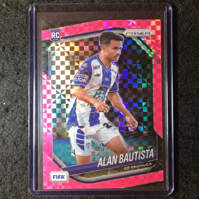 2025-26 Prizm FIFA ALAN BAUTISTA Rookie Pink Power 62/75 #152
