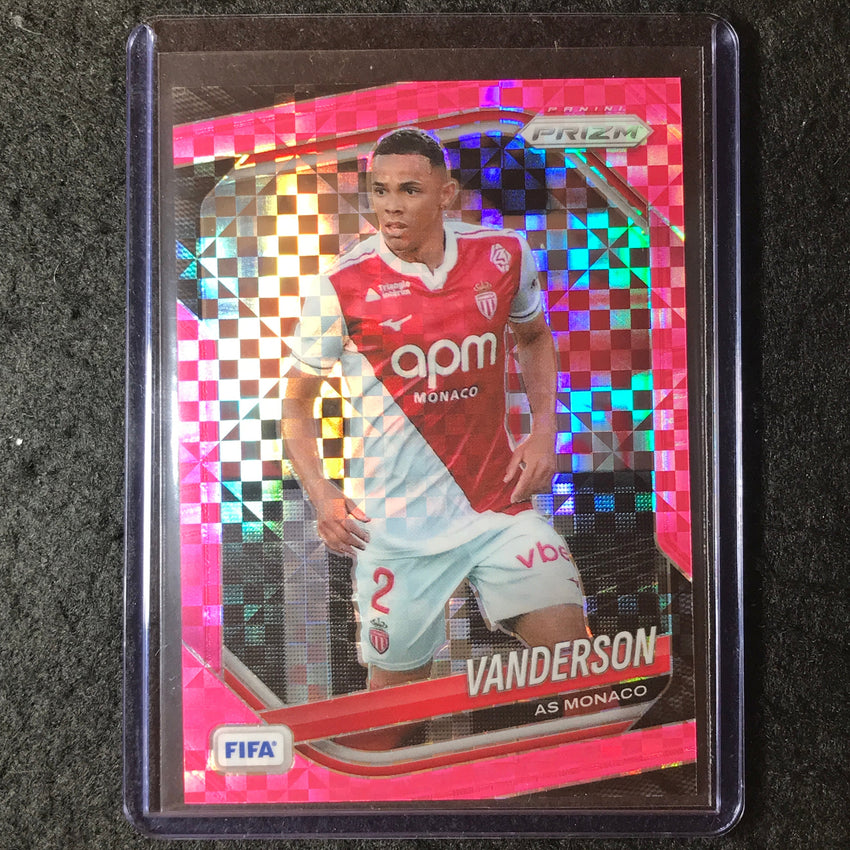 2025-26 Prizm FIFA VANDERSON Pink Power 52/75 #162