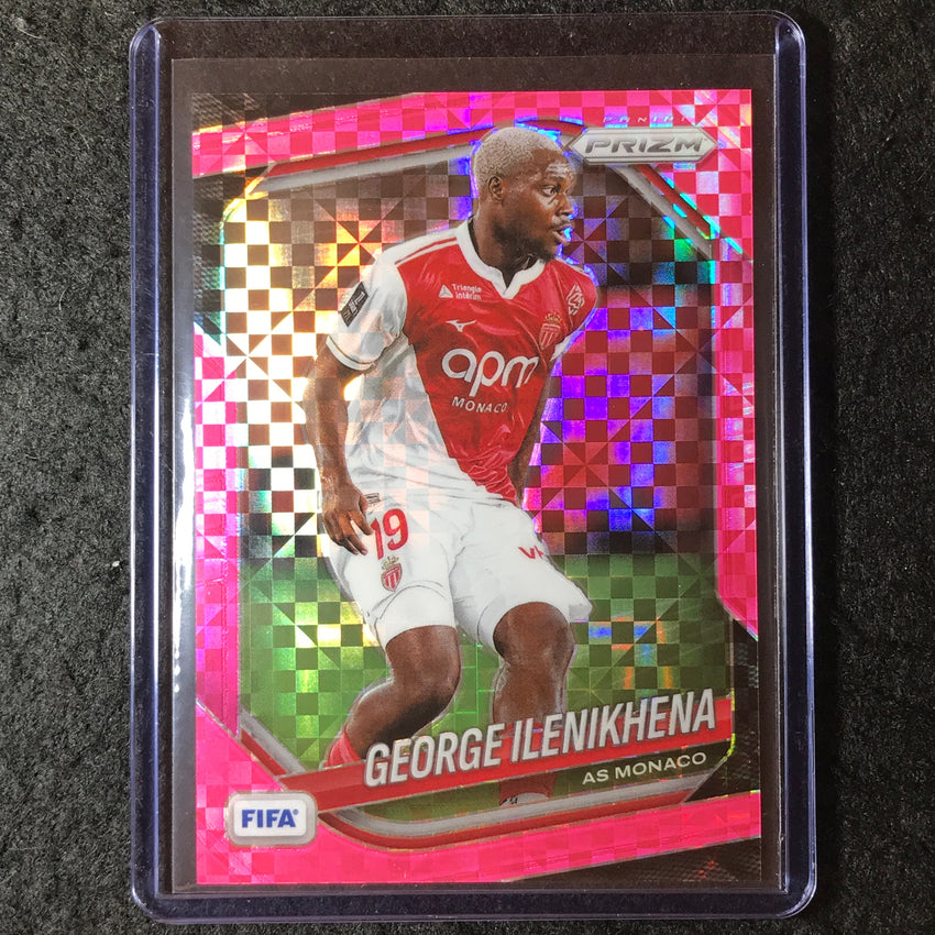 2025-26 Prizm FIFA GEORGE ILENIKHENA Pink Power 61/75 #168
