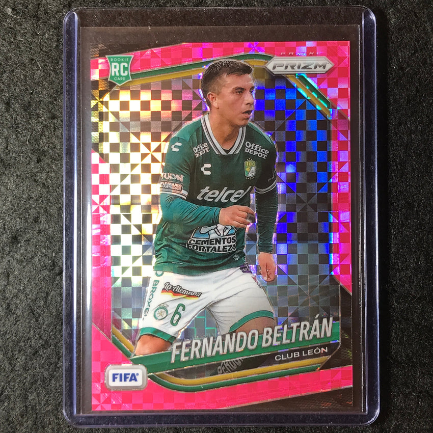 2025-26 Prizm FIFA FERNANDO BELTRAN Rookie Pink Power 69/75 #209