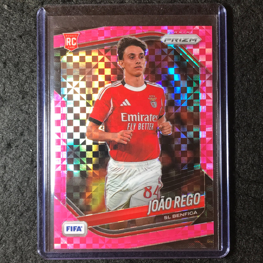 2025-26 Prizm FIFA JOAO REGO Rookie Pink Power 31/75 #227