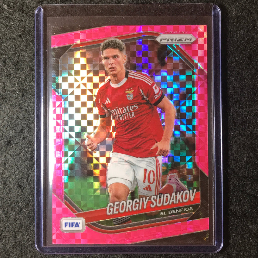 2025-26 Prizm FIFA GEORGIY SUDAKOV Pink Power 31/75 #228