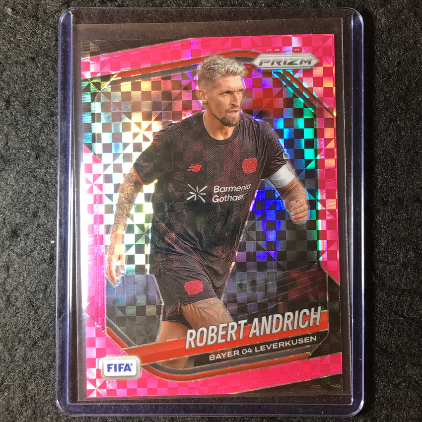 2025-26 Prizm FIFA ROBERT ANDRICH Pink Power 21/75 #241