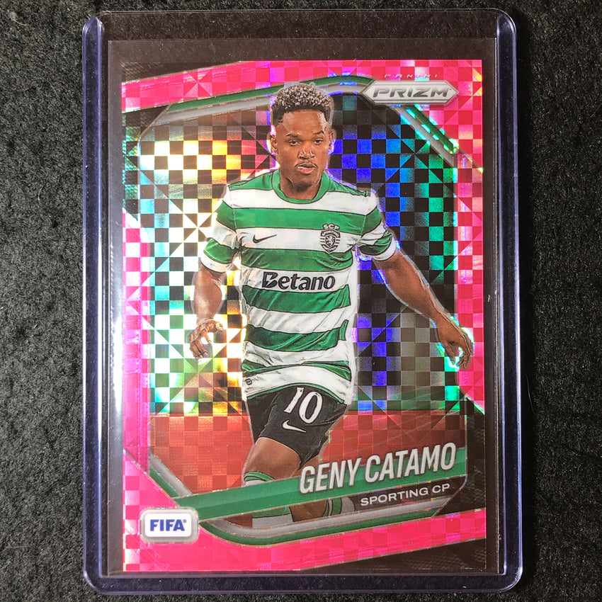 2025-26 Prizm FIFA GENY CATAMO Pink Power 71/75 #284