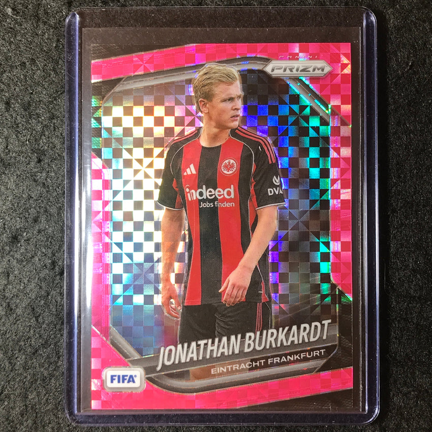 2025-26 Prizm FIFA JONATHAN BURKARDT Pink Power 17/75 #294