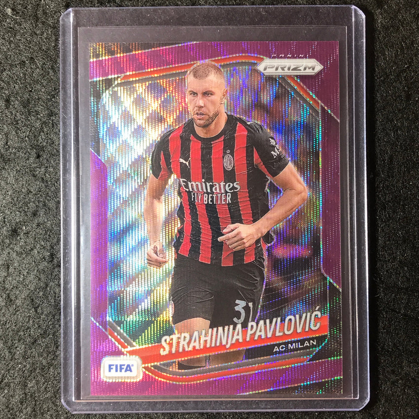 2025-26 Prizm FIFA STRAHINJA PAVLOVIC Purple Wave 33/49 #32