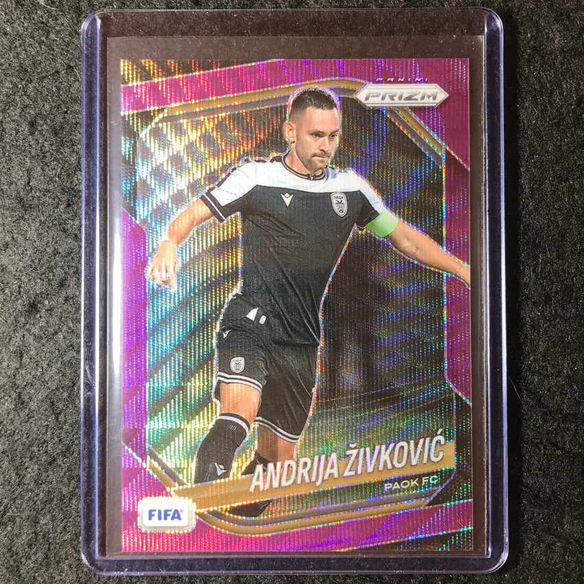 2025-26 Prizm FIFA ANDRIJA ZIVKOVIC Purple Wave 33/49 #44