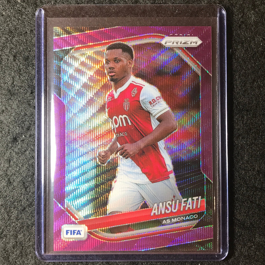 2025-26 Prizm FIFA ANSU FATI Purple Wave 35/49 #159