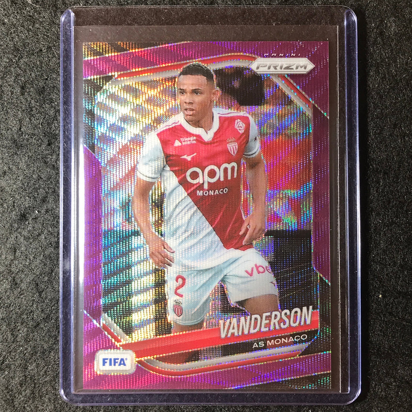 2025-26 Prizm FIFA VANDERSON Purple Wave 14/49 #162