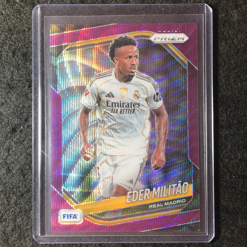 2025-26 Prizm FIFA EDER MILITAO Purple Wave 15/49 #193