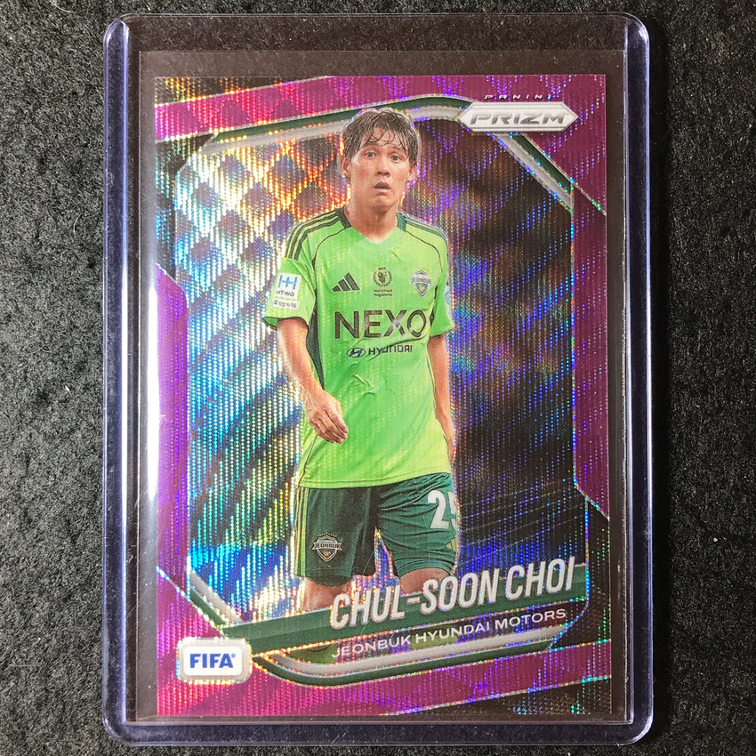 2025-26 Prizm FIFA CHUL-SOON CHOI Purple Wave 41/49 #199