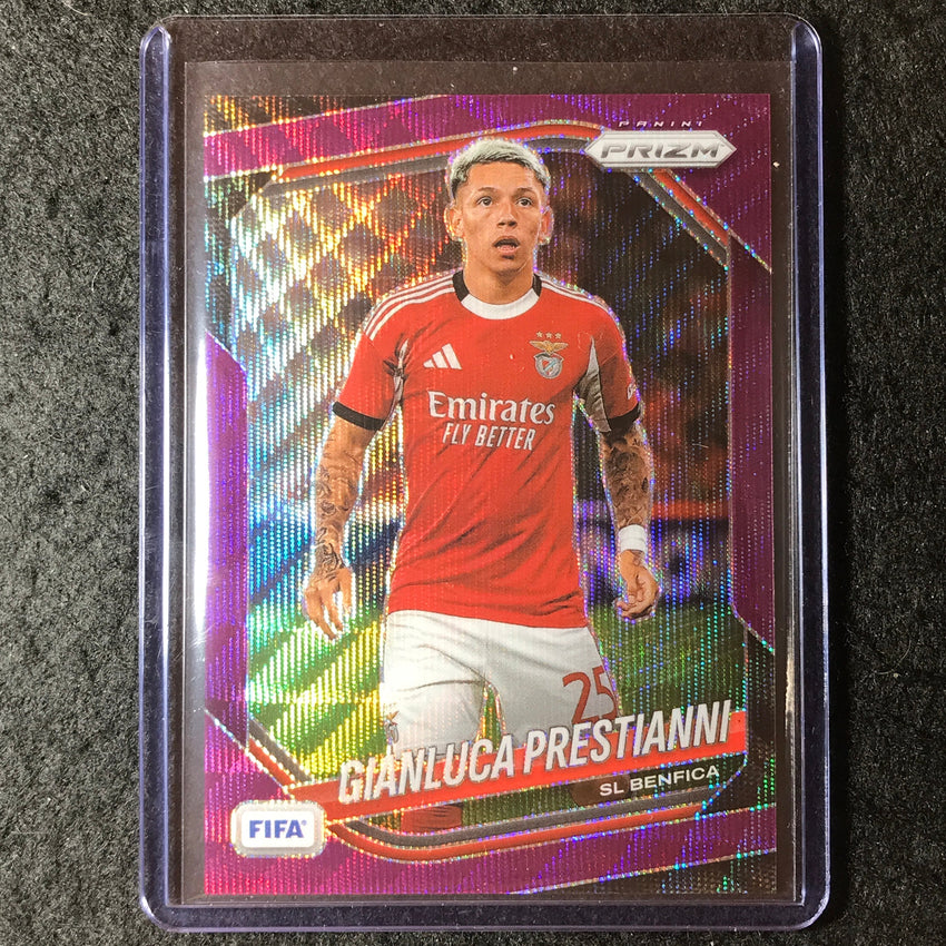 2025-26 Prizm FIFA GIANLUCA PRESTIANNI Purple Wave 6/49 #222